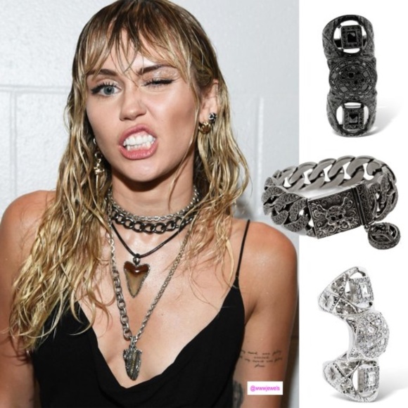 One-of-a-Kind LOREE RODKIN Ruby Bondage Ring 18K Black Rhodium Gold - Picture 2 of 16